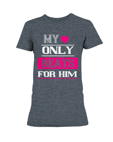 My Heart Only Beats For Him Ultra Ladies T-Shirt