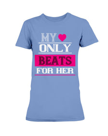 My Heart Only Beats For Her Ultra Ladies T-Shirt