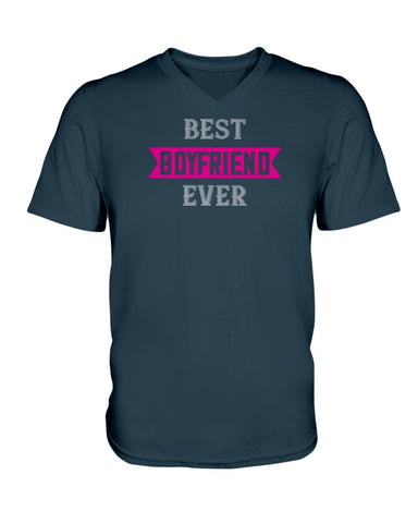 Best Boyfriend Ever Ladies HD V Neck T