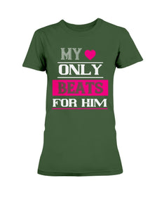 My Heart Beats Only For Him Ultra Ladies T-Shirt