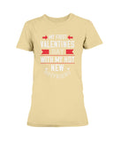 My First Valentine with My Boyfriend Ultra Ladies T-Shirt