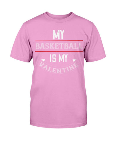 Basketball is My Valentine Unisex Tee