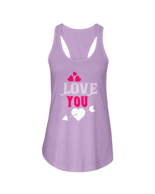 Love You Ladies Racerback Tank