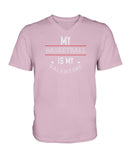 Basketball is My Valentine Ladies HD V Neck T