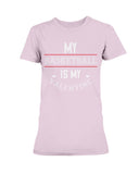 Basketball is My Valentine Ladies Missy T-Shirt