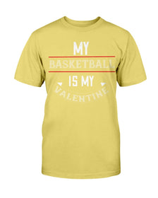 Basketball is My Valentine Unisex Tee