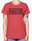 Bride Tee name on back