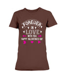 Happy Valentines Day Forever In Love Ultra Ladies T-Shirt