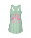 I love you Baby Ladies Racerback Tank