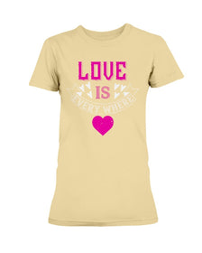 Love Is Everywhere  Ultra Ladies T-Shirt