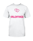 Happy Valentines Day with fancy hearts Unisex Tee