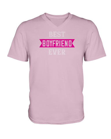 Best Boyfriend Ever Ladies HD V Neck T