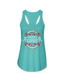 Have A Sweet Love Ladies Racerback Tank