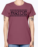 Bride Tee name on back