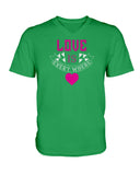 Love Is Everywhere  Ladies HD V Neck T