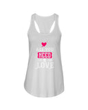 All You Need is Love Ladies Racerback Tank