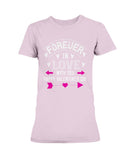 Happy Valentines Day Forever In Love Ultra Ladies T-Shirt