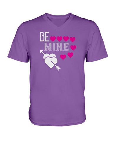 Be Mine Ladies HD V Neck T