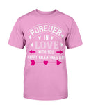 Happy Valentines Day Forever In Love Unisex Tee