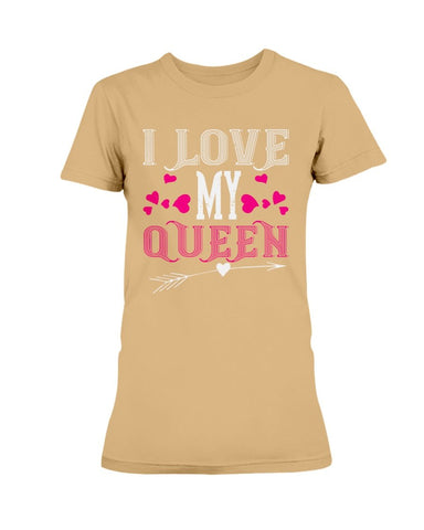 I Love My Queen Ultra Ladies T-Shirt