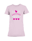 I Love Awesome Wife Ultra Ladies T-Shirt