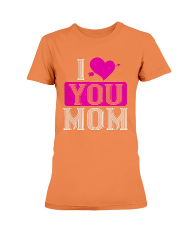 I Love You Mom Ultra Ladies T-Shirt