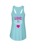 Love Is Everywhere Ladies Racerback Tank