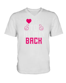 I Love You to the moon and back Ladies HD V Neck T