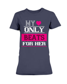 My Heart Only Beats For Her Ultra Ladies T-Shirt