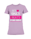 My Heart Only Beats For Him Ultra Ladies T-Shirt