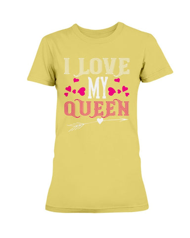 I Love My Queen Ultra Ladies T-Shirt