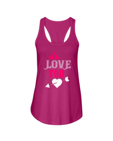 Love You Ladies Racerback Tank