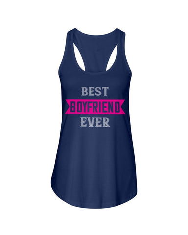 Best Boyfriend Ever Ladies Racerback Tank