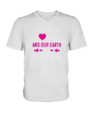 Take Away Love And Our Earth Is A Tomb Ladies HD V Neck T