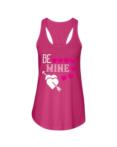 Be Mine Ladies Racerback Tank