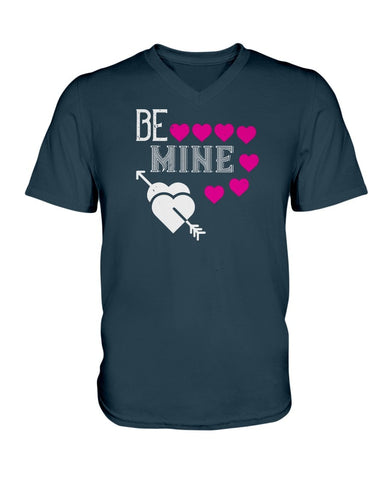 Be Mine Ladies HD V Neck T