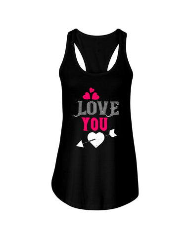 Love You Ladies Racerback Tank