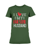 I Love My Awesome Husband Ultra Ladies T-Shirt