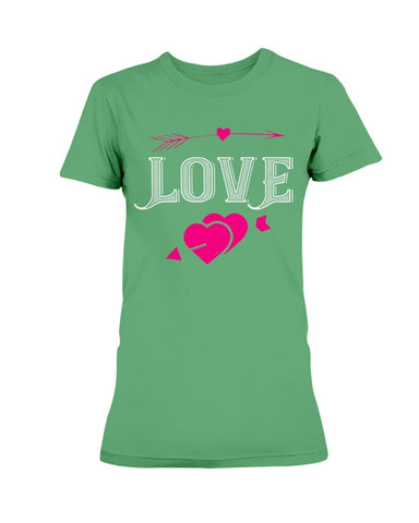 Love - Designed Ultra Ladies T-Shirt