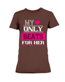 My Heart Only Beats For Her Ultra Ladies T-Shirt