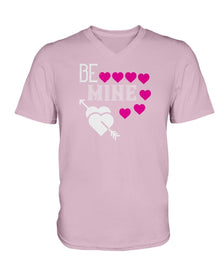 Be Mine Ladies HD V Neck T