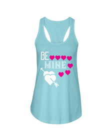 Be Mine Ladies Racerback Tank