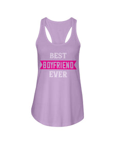 Best Boyfriend Ever Ladies Racerback Tank