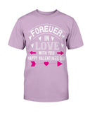 Happy Valentines Day Forever In Love Unisex Tee