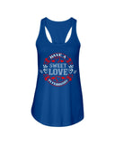 Have A Sweet Love Ladies Racerback Tank