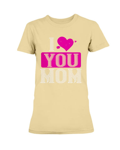 I Love You Mom Ultra Ladies T-Shirt