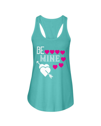 Be Mine Ladies Racerback Tank