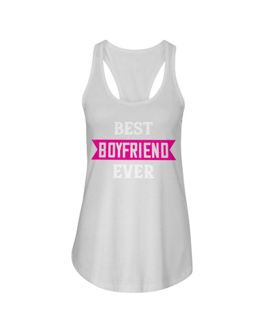 Best Boyfriend Ever Ladies Racerback Tank