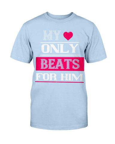 My Heart Beats Only For Him Unisex Tee