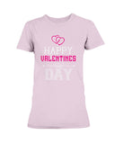 Happy Valentines Day with fancy hearts Ultra Ladies T-Shirt